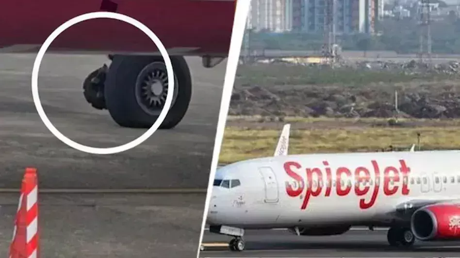 उड़ान भरने के बाद स्पाइसजेट के विमान का पहिया नीचे गिरा, 30 सितंबर को नवी मुंबई हवाई अड्डे का उद्घाटन