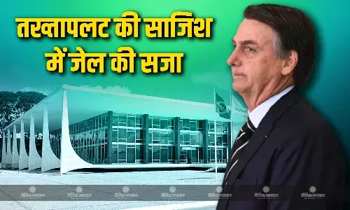 सुप्रीम कोर्ट ने पूर्व राष्ट्रपति जेयर बोल्सोनारो को 27 साल 3 महीने की सुनाई जेल की सजा सुप्रीम कोर्ट ने पूर्व राष्ट्रपति जेयर बोल्सोनारो को 27 साल 3 महीने की सुनाई जेल की सजा