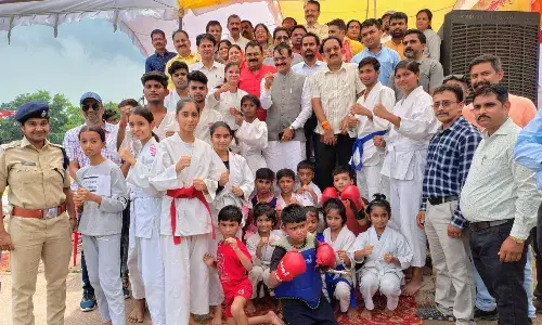 संभागीय खेल प्रतियोगिता का सांसद व विधायक ने किया शुभारंभ, छ: जिलों के २८८ खिलाडी ले रहे हैं भाग संभागीय खेल प्रतियोगिता का सांसद व विधायक ने किया शुभारंभ, छ: जिलों के २८८ खिलाडी ले रहे हैं भाग