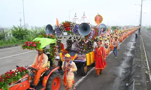 वसुंधरा पदयात्रा एवं पालकी का आर्णी शहर में जगह-जगह किया स्वागत वसुंधरा पदयात्रा एवं पालकी का आर्णी शहर में जगह-जगह किया स्वागत