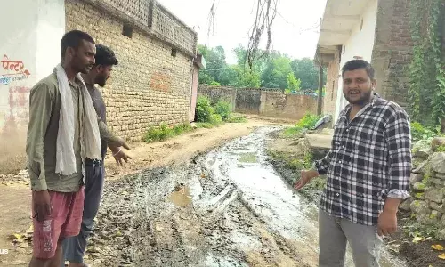 बिलघाडी गांव की सडक़ें बदहालए गंदगी और कीचड़ से राहगीर परेशान