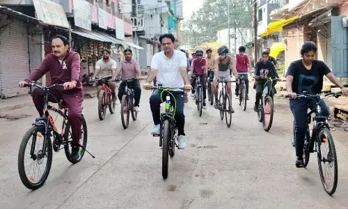 सेवा पखवाड़ा अंतर्गत संडे ऑन साइकिल का हुआ आयोजन, प्रतिभागियों ने दिया फिट रहने एवं पर्यावरण संरक्षण का संदेश