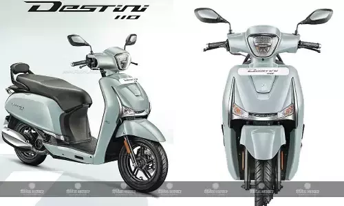 Hero Destini 110 स्कूटर एडवांस फीचर्स के साथ हुआ लॉन्च, कीमत 72000 रुपए Hero Destini 110 स्कूटर एडवांस फीचर्स के साथ हुआ लॉन्च, कीमत 72000 रुपए