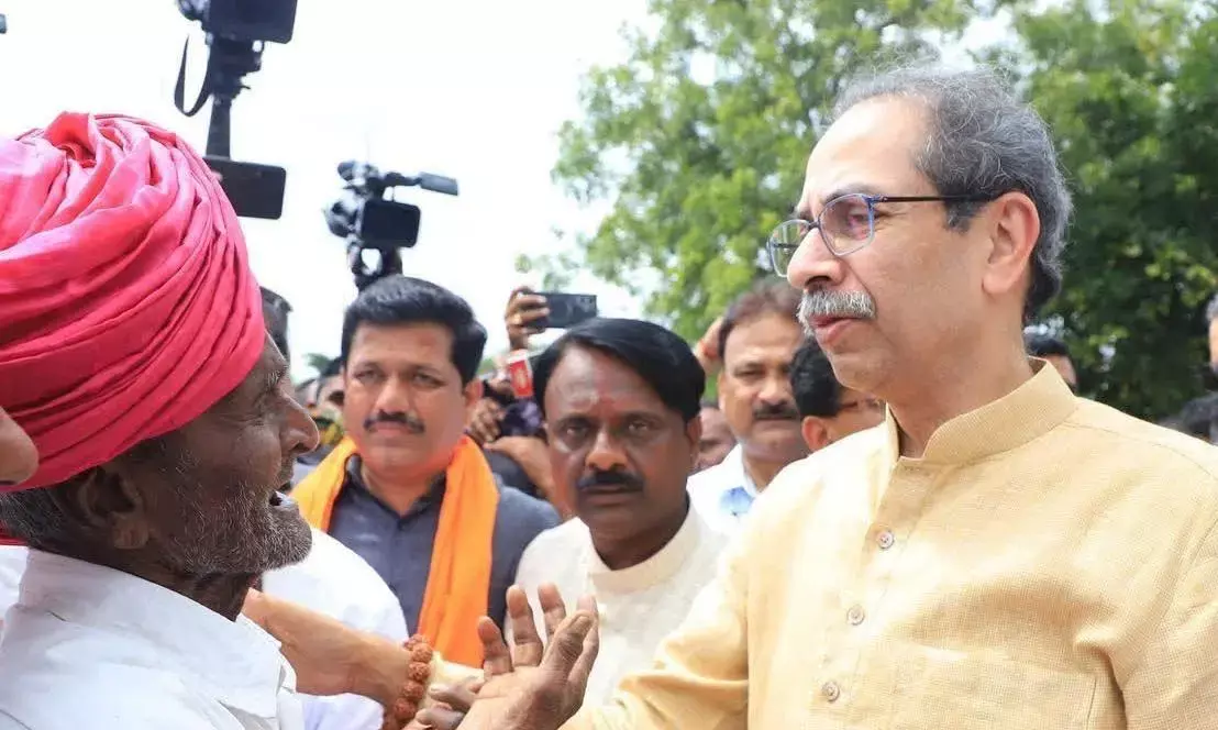 उद्धव ठाकरे ने कहा - कागजी पंचनामें नहीं, किसानों को चाहिए तुरंत मदद