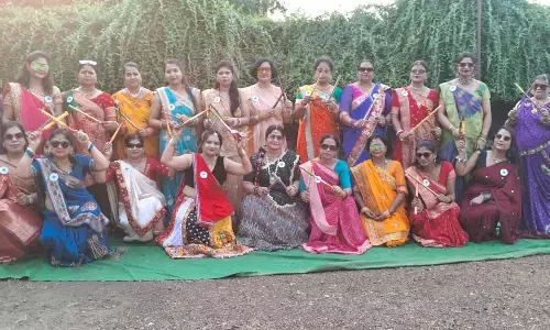 वैश्य महिला इकाई पन्ना द्वारा गरबा कार्यक्रम का आयोजन