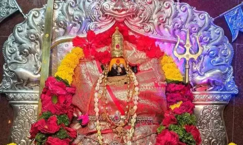 बुरी शक्तियों से भक्तों की रक्षा करने वाली कालिका माता 8 सौ साल पुराने हेमांडपंथी मंदिर में सुशोभित बुरी शक्तियों से भक्तों की रक्षा करने वाली कालिका माता 8 सौ साल पुराने हेमांडपंथी मंदिर में सुशोभित