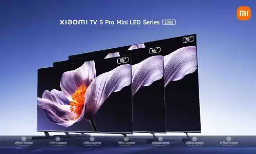 Xiaomi TV S Pro Mini LED 2026 सीरीज तीन साइज में लॉन्च, जानिए कीमत और खूबियां Xiaomi TV S Pro Mini LED 2026 सीरीज तीन साइज में लॉन्च, जानिए कीमत और खूबियां