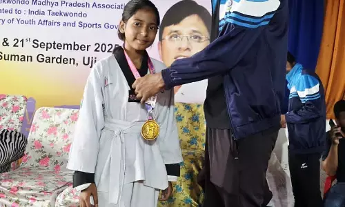 पन्ना की बिटिया ने ताइक्वांडों में रचा कीर्तिमान पन्ना की बिटिया ने ताइक्वांडों में रचा कीर्तिमान