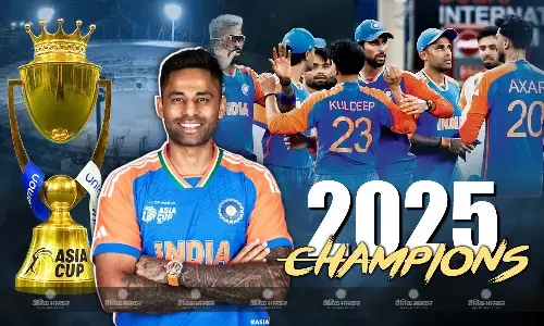 एशिया कप के फाइनल में भारत ने पाकिस्तान को हराया, 5 विकेट से जीता मैच, तिलक वर्मा ने खेली तूफानी पारी