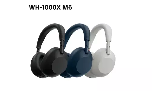 Sony WH-1000XM6 वायरलेस हेडफोन भारत में 40 घंटे की बैटरी लाइफ के साथ लॉन्च, कीमत 39990 रुपए Sony WH-1000XM6 वायरलेस हेडफोन भारत में 40 घंटे की बैटरी लाइफ के साथ लॉन्च, कीमत 39990 रुपए