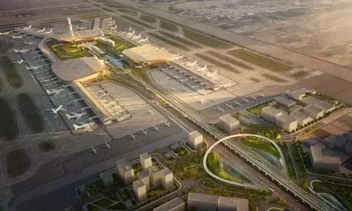 नवी मुंबई अंतरराष्ट्रीय एयरपोर्ट का 8 अक्टूबर को होगा उद्घाटन, अदाणी ने एक्स पर पोस्ट कर जानकारी दी