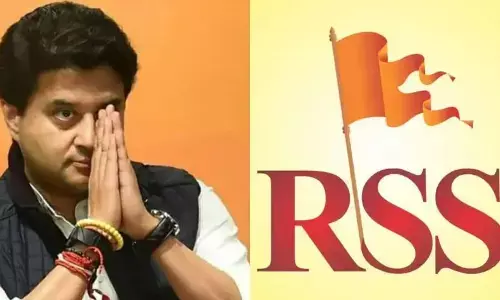 संघ की अब तक की यात्रा वसुधैव कुटुम्बकम् के संकल्प का प्रतीक RSS के 100 साल पूरे होने पर बोले ज्योतिरादित्य सिंधिया
