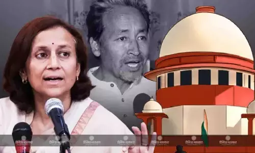 जलवायु कार्यकर्ता सोनम वांगचुक की पत्नी गीतांजलि अंगमो ने पति की रिहाई के लिए खटखटाया सुप्रीम कोर्ट का दरवाजा