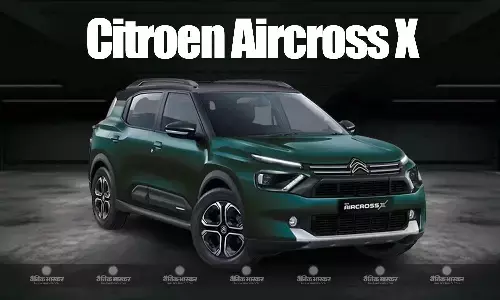 Citroen Aircross X भारत में 40 से ज्यादा एडवांस सेफ्टी फीचर्स के साथ हुई लॉन्च, शुरुआती कीमत 8.29 लाख रुपए