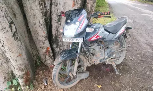 स्टेट हाइवे पर 2 ट्रकों की सीधी भिड़ंत, लगा जाम स्टेट हाइवे पर 2 ट्रकों की सीधी भिड़ंत, लगा जाम