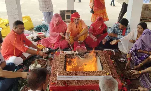 झाली के हनुमान मंदिर में श्रीमद्भागवत कथा का हुआ समापन झाली के हनुमान मंदिर में श्रीमद्भागवत कथा का हुआ समापन