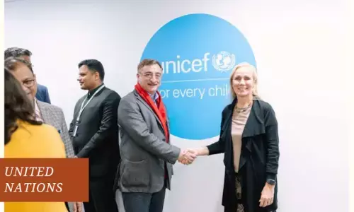 यूनिसेफ और UNDP से हुई अहम बैठकें, भारत ने दिखाया वैश्विक नेतृत्व यूनिसेफ और UNDP से हुई अहम बैठकें, भारत ने दिखाया वैश्विक नेतृत्व