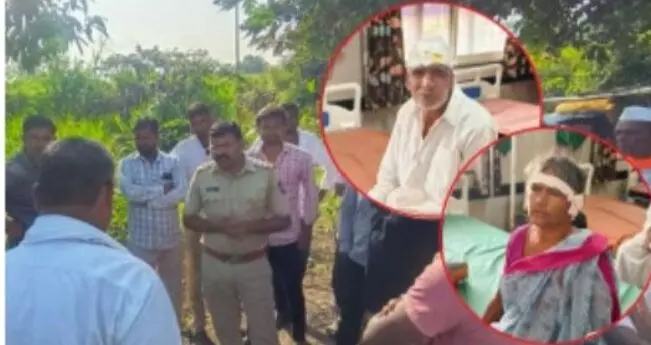 किसानों पर बेरहमी से हमला, लूटपाट कर फरार हुए चोर किसानों पर बेरहमी से हमला, लूटपाट कर फरार हुए चोर