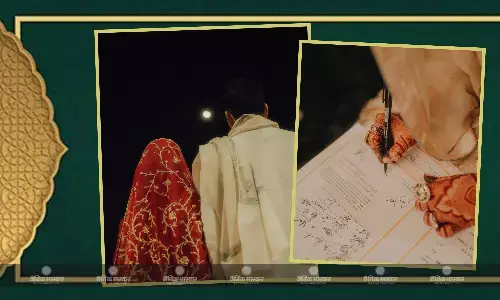 शादी के बंधन में बंधी आमिर खान की ऑनस्क्रीन बेटी जायरा वसीम, पति संग शेयर की अपने निकाह की तस्वीरें शादी के बंधन में बंधी आमिर खान की ऑनस्क्रीन बेटी जायरा वसीम, पति संग शेयर की अपने निकाह की तस्वीरें