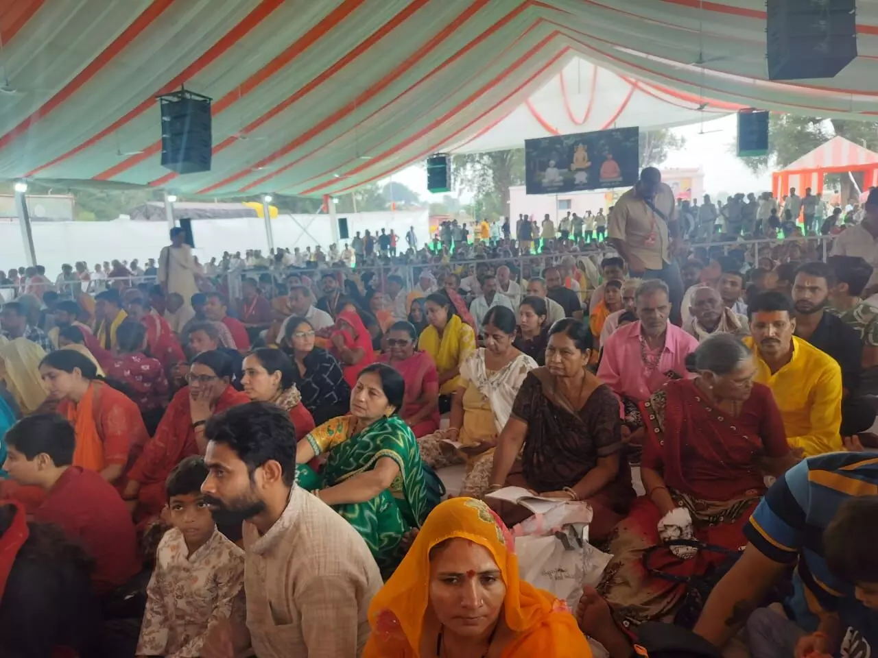 संत मुरारी बापू के नेतृत्व में अगस्त मुनि आश्रम पहुंची श्रीराम यात्रा संत मुरारी बापू के नेतृत्व में अगस्त मुनि आश्रम पहुंची श्रीराम यात्रा