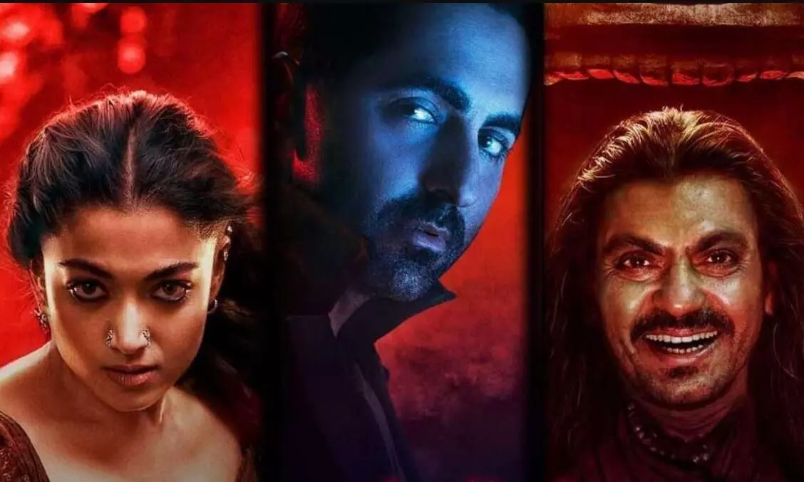 थामा मूवी ने बनाया रिकॉर्ड, बनी आयुष्मान खुराना की तीसरी सबसे ज्यादा कमाई करने वाली फिल्म थामा मूवी ने बनाया रिकॉर्ड, बनी आयुष्मान खुराना की तीसरी सबसे ज्यादा कमाई करने वाली फिल्म