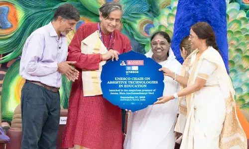 अमृता विश्वविद्यापीठम ने शिक्षा में सहायक प्रौद्योगिकियों हेतु यूनेस्को चेयर की स्थापना की अमृता विश्वविद्यापीठम ने शिक्षा में सहायक प्रौद्योगिकियों हेतु यूनेस्को चेयर की स्थापना की