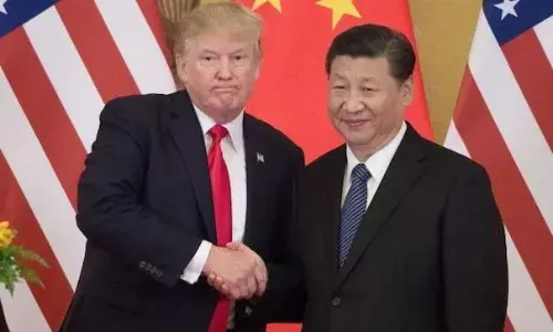 दक्षिण कोरिया के बुसान में ट्रंप और जिनपिंग के बीच हुई मुलाकात, दोनों नेताओं ने एक दूसरे की तारीफ की दक्षिण कोरिया के बुसान में ट्रंप और जिनपिंग के बीच हुई मुलाकात, दोनों नेताओं ने एक दूसरे की तारीफ की