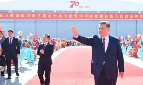 शी जिनपिंग ने एशिया-प्रशांत में समावेशी विकास के लिए पांच सूत्रीय योजना पेश की शी जिनपिंग ने एशिया-प्रशांत में समावेशी विकास के लिए पांच सूत्रीय योजना पेश की