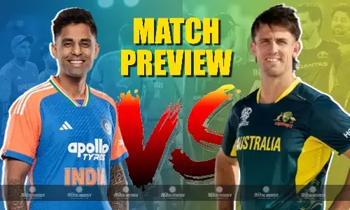 भारत-ऑस्ट्रेलिया के बीच टी20 सीरीज का दूसरा मुकाबला आज, पहले कैनबरा, अब मेलबर्न में भी बरस सकती है बारिश भारत-ऑस्ट्रेलिया के बीच टी20 सीरीज का दूसरा मुकाबला आज, पहले कैनबरा, अब मेलबर्न में भी बरस सकती है बारिश