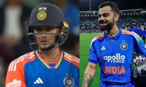 ऑस्ट्रेलिया के खिलाफ आक्रमक पारी खेलने वाले अभिषेक शर्मा ने रचा इतिहास, इस मामले में विराट कोहली से निकले आगे ऑस्ट्रेलिया के खिलाफ आक्रमक पारी खेलने वाले अभिषेक शर्मा ने रचा इतिहास, इस मामले में विराट कोहली से निकले आगे