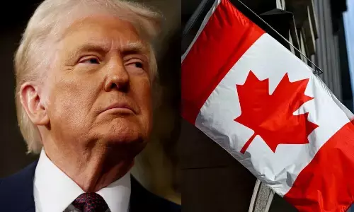 कनाडा को पूर्व अमेरिकी राष्ट्रपति पर विज्ञापन बनाना पड़ा भारी, भड़के ट्रंप ने अब इन सामानों पर लगाया  टैरिफ, सॉरी बोलने को मजबूर हुए कनाडाई PM कनाडा को पूर्व अमेरिकी राष्ट्रपति पर विज्ञापन बनाना पड़ा भारी, भड़के ट्रंप ने अब इन सामानों पर लगाया  टैरिफ, सॉरी बोलने को मजबूर हुए कनाडाई PM