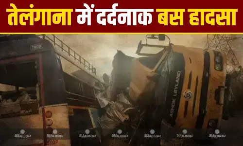 रंगारेड्डी में भयानक बस हादसा, 20 लोगों ने गंवाई जान, पीएम ने किया मुआवजे का एलान