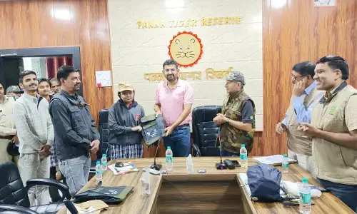 पन्ना टाइगर रिजर्व में नेचर कैम्प-२०२५ का शुभारंभ पन्ना टाइगर रिजर्व में नेचर कैम्प-२०२५ का शुभारंभ