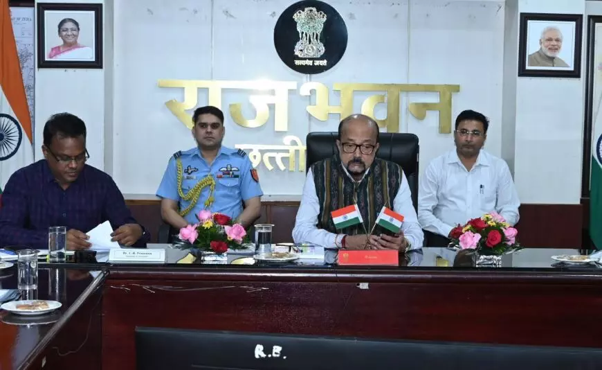 मानवीय संवेदना के साथ आकांक्षी क्षेत्रों में विकास कार्य करें - राज्यपाल रमेन डेका मानवीय संवेदना के साथ आकांक्षी क्षेत्रों में विकास कार्य करें - राज्यपाल रमेन डेका