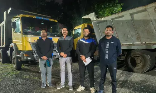 गेवराई में अवैध रेत परिवहन मामले में दो ट्रक समेत ₹50.60 लाख का माल जब्त