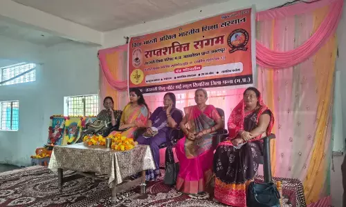 सरस्वती शिशु मंदिर विद्यालय में सप्तशती संगम आयोजित