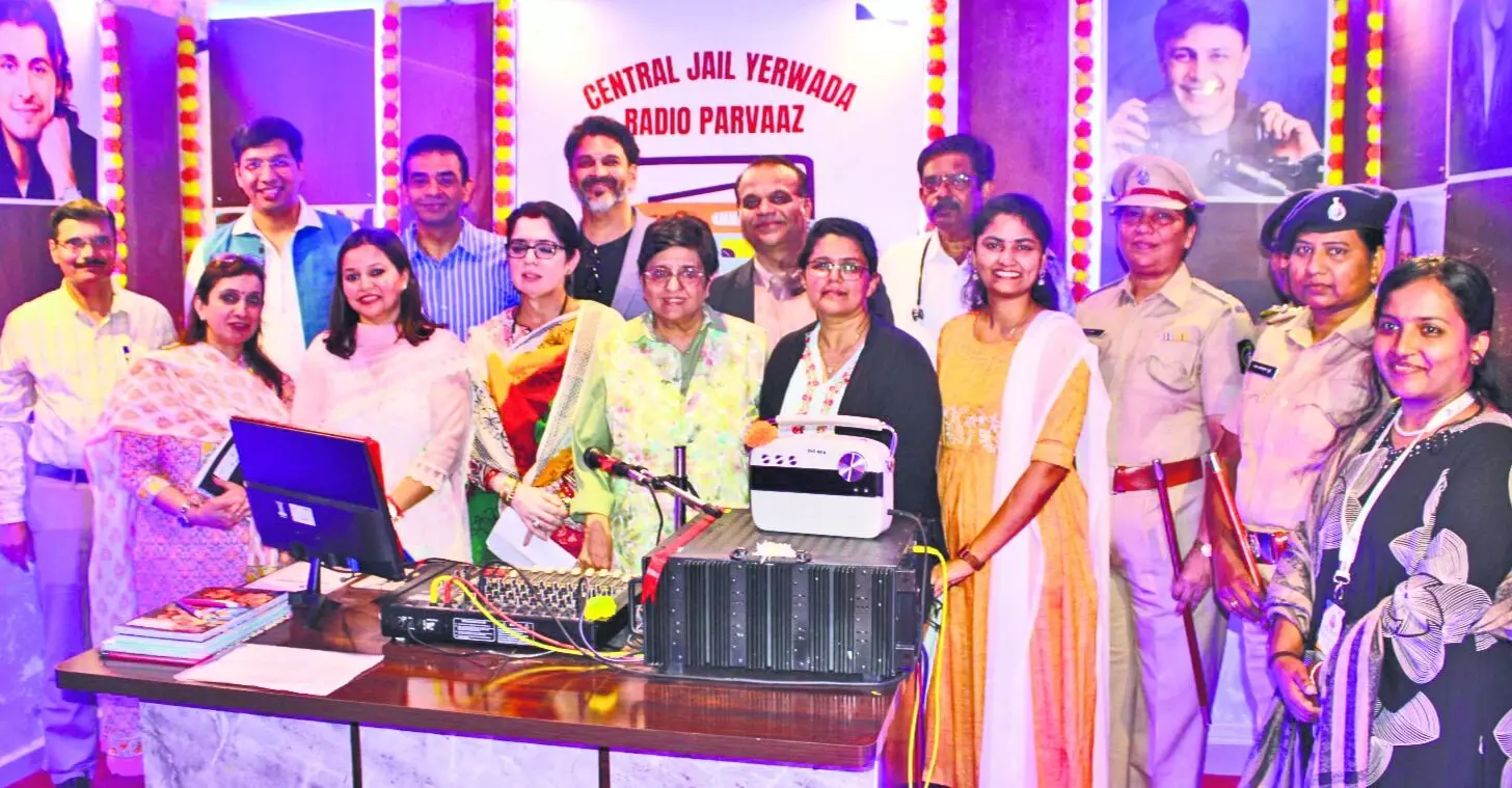 येरवड़ा जेल में ‘रेडियो परवाज’ की शुरुआत येरवड़ा जेल में ‘रेडियो परवाज’ की शुरुआत