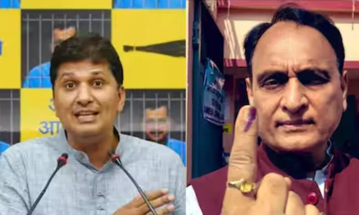 BJP कर रही खुले आम वोट की चोरी AAP नेता सौरभ भारद्वाज ने राकेश सिन्हा का उदाहरण देते हुए कही ये बात BJP कर रही खुले आम वोट की चोरी AAP नेता सौरभ भारद्वाज ने राकेश सिन्हा का उदाहरण देते हुए कही ये बात