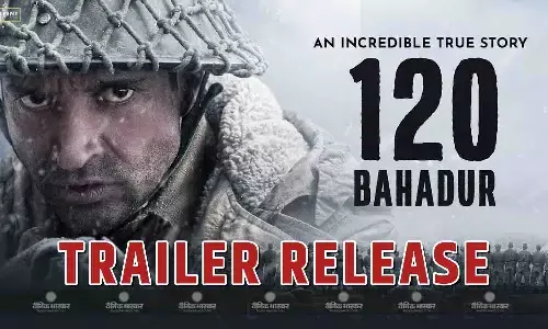 मेजर शैतान सिंह भाटी बनकर छाए एक्टर फरहान अख्तर, रिलीज हुआ फिल्म ‘120 बहादुर’ का ट्रेलर मेजर शैतान सिंह भाटी बनकर छाए एक्टर फरहान अख्तर, रिलीज हुआ फिल्म ‘120 बहादुर’ का ट्रेलर