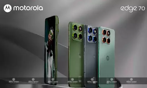 Motorola Edge 70 स्नैपड्रैगन 7 जेनरेशन 4 चिपसेट के साथ लॉन्च, सिर्फ 5.99 मिमी पतला है ये फोन Motorola Edge 70 स्नैपड्रैगन 7 जेनरेशन 4 चिपसेट के साथ लॉन्च, सिर्फ 5.99 मिमी पतला है ये फोन