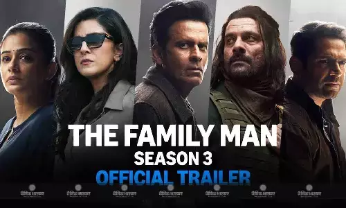 रिलीज हुआ सीरीज द फैमिली मैन 3 का शानदार ट्रेलर, जयदीप अहलावत के ट्रैप में फंसे मनोज बाजपेयी रिलीज हुआ सीरीज द फैमिली मैन 3 का शानदार ट्रेलर, जयदीप अहलावत के ट्रैप में फंसे मनोज बाजपेयी