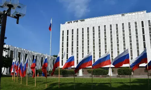 पाकिस्तानी मीडिया ने कर दी ऐसी हरकत, रूसी दूतावास ने जमकर घेरा पाकिस्तानी मीडिया ने कर दी ऐसी हरकत, रूसी दूतावास ने जमकर घेरा