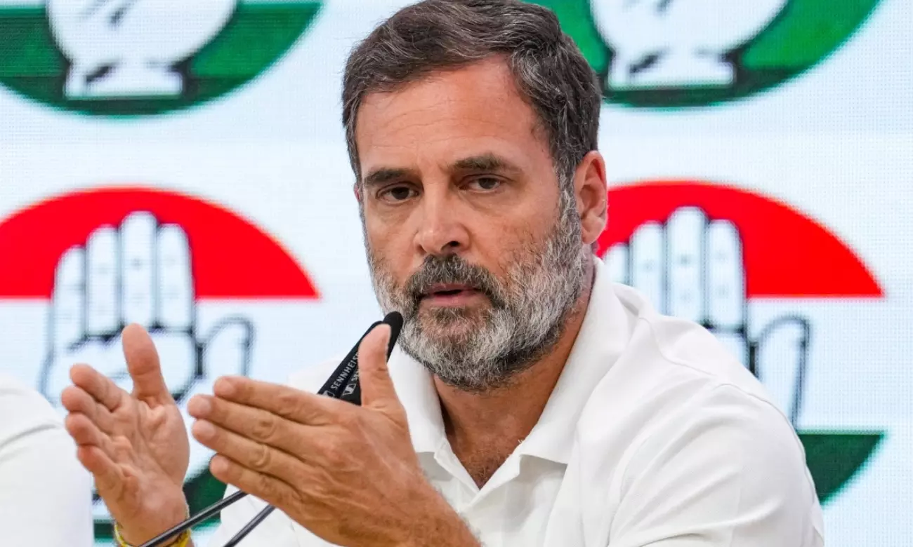 25 लाख वोट चोरी हुए हैं, हर 8 में से एक वोट चोरी हुआ, राहुल गांधी ने फिर साधा चुनाव आयोग पर निशाना