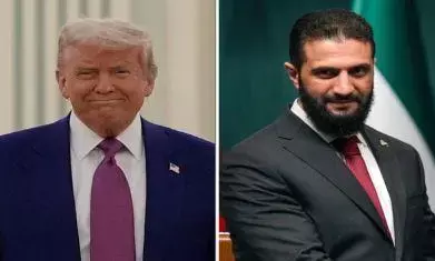 सीरियाई राष्ट्रपति अहमद अल-शरा आज व्हाइट हाउस में अमेरिकी राष्ट्रपति डोनाल्ड ट्रंप से करेंगे मुलाकात