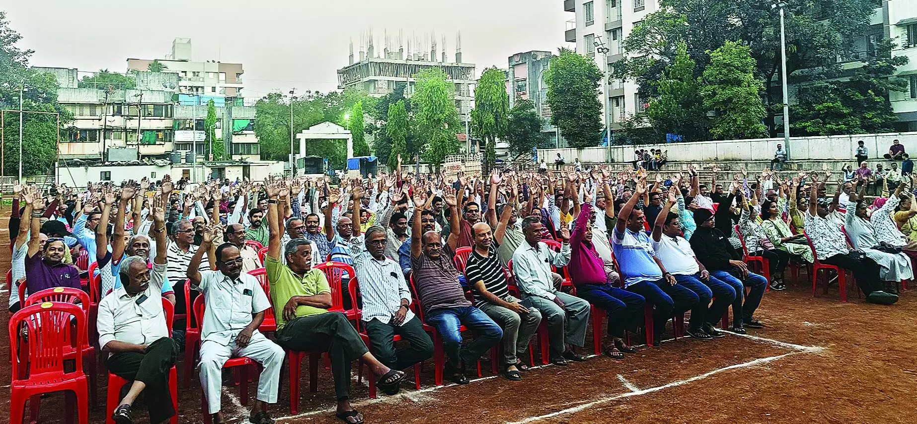 जब तक टीडीआर नीति पर ठोस निर्णय नहीं तबतक मनपा चुनाव का बहिष्कार