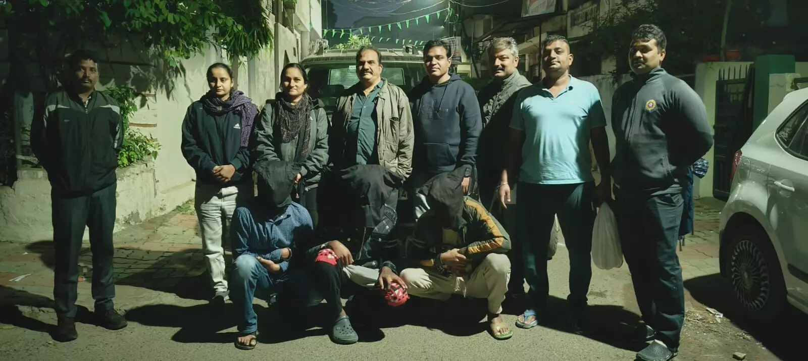 कार से हो रही थी ड्रग्स की तस्करी, पुलिस ने तीन आरोपियों को किया गिरफ्तार