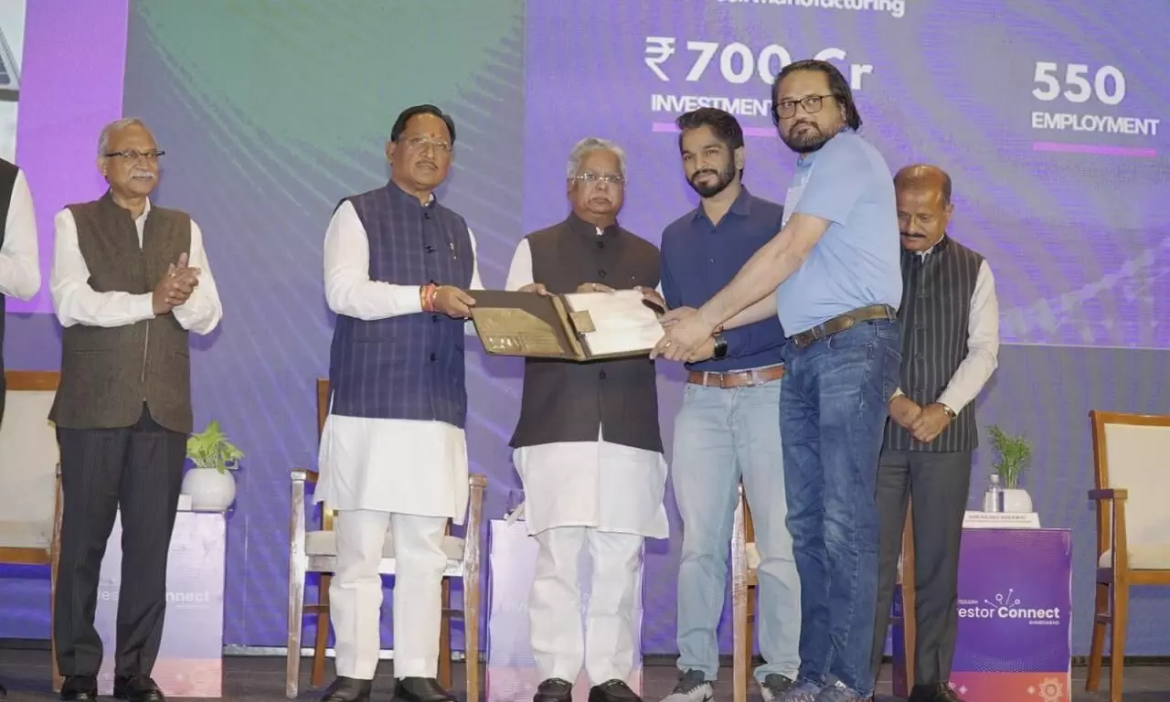 छत्तीसगढ़ और गुजरात मिलकर विकसित भारत के निर्माण में निभाएंगे अहम भूमिका – मुख्यमंत्री विष्णुदेव साय छत्तीसगढ़ और गुजरात मिलकर विकसित भारत के निर्माण में निभाएंगे अहम भूमिका – मुख्यमंत्री विष्णुदेव साय