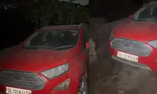 दिल्ली आतंकी धमाके से जुड़ी लाल कार मिली, डॉ. उमर उन नबी के नाम पर रजिस्टर्ड, कस्टडी में एक शख्स, मौके पर जांच एजेंसियां दिल्ली आतंकी धमाके से जुड़ी लाल कार मिली, डॉ. उमर उन नबी के नाम पर रजिस्टर्ड, कस्टडी में एक शख्स, मौके पर जांच एजेंसियां