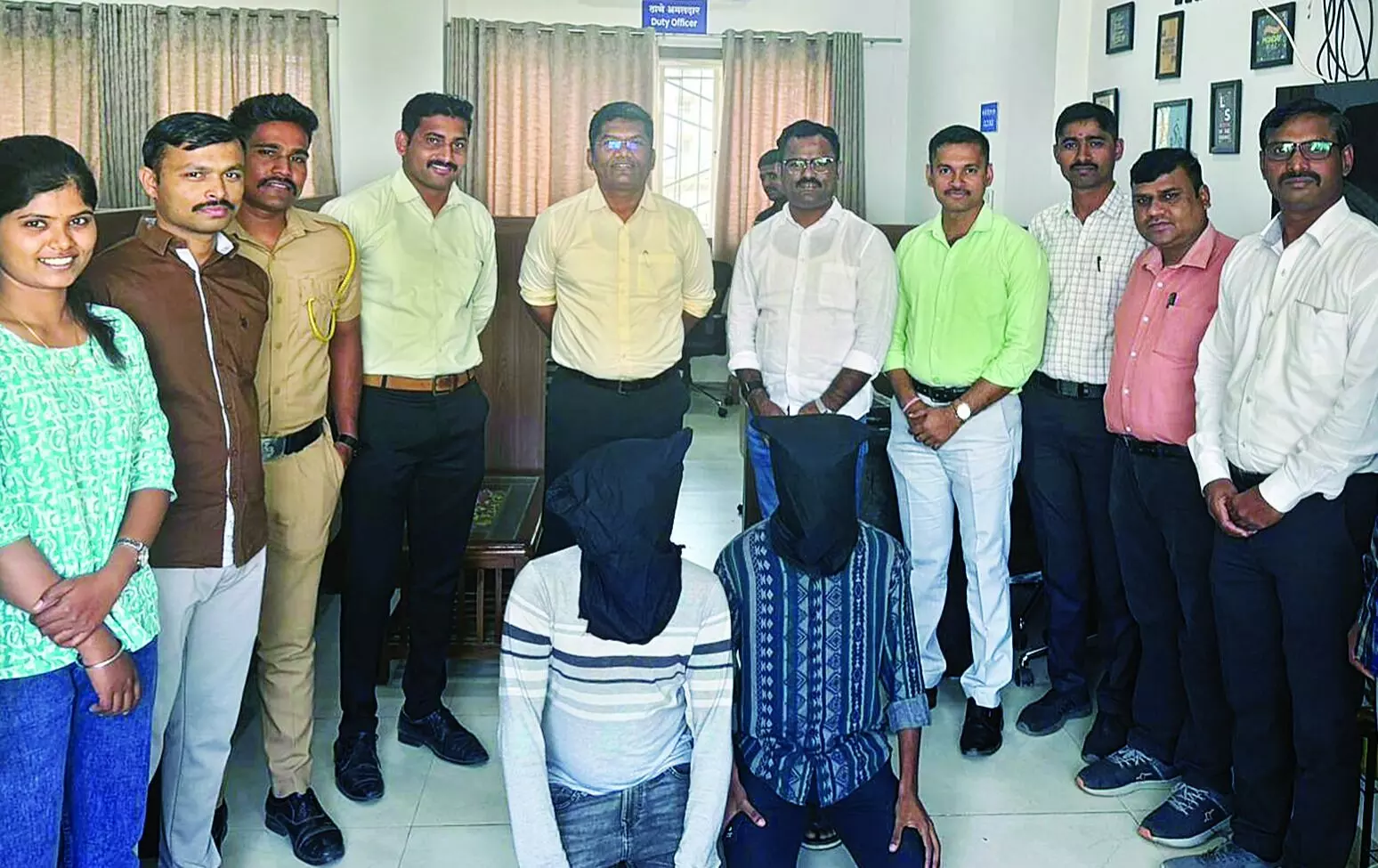 अंतरराज्यीय साइबर गिरोह का भंडाफोड़, 4 राज्यों से दबोचे 7 ठग