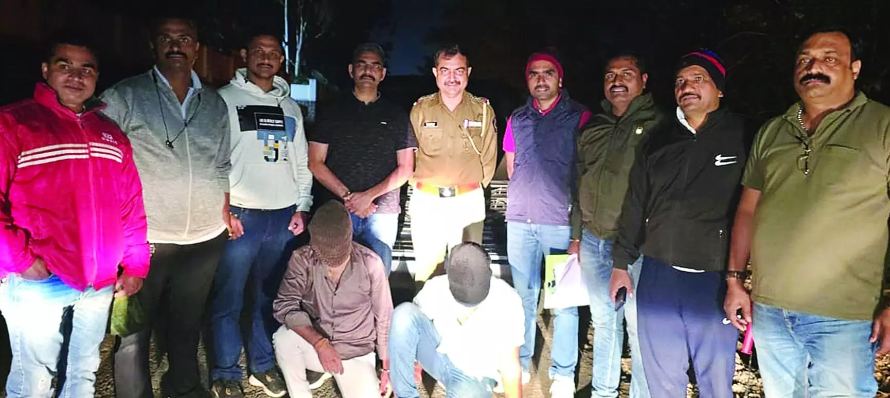 चर्होली गोलीकांड मामले के आरोपी सलाखों के पीछे चर्होली गोलीकांड मामले के आरोपी सलाखों के पीछे